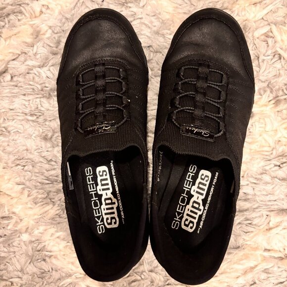 Skechers Women Hands Free Slip-Ins Relaxed Fit Breathe-Easy Roll-With-Me Sz 7.5 - Picture 4 of 9